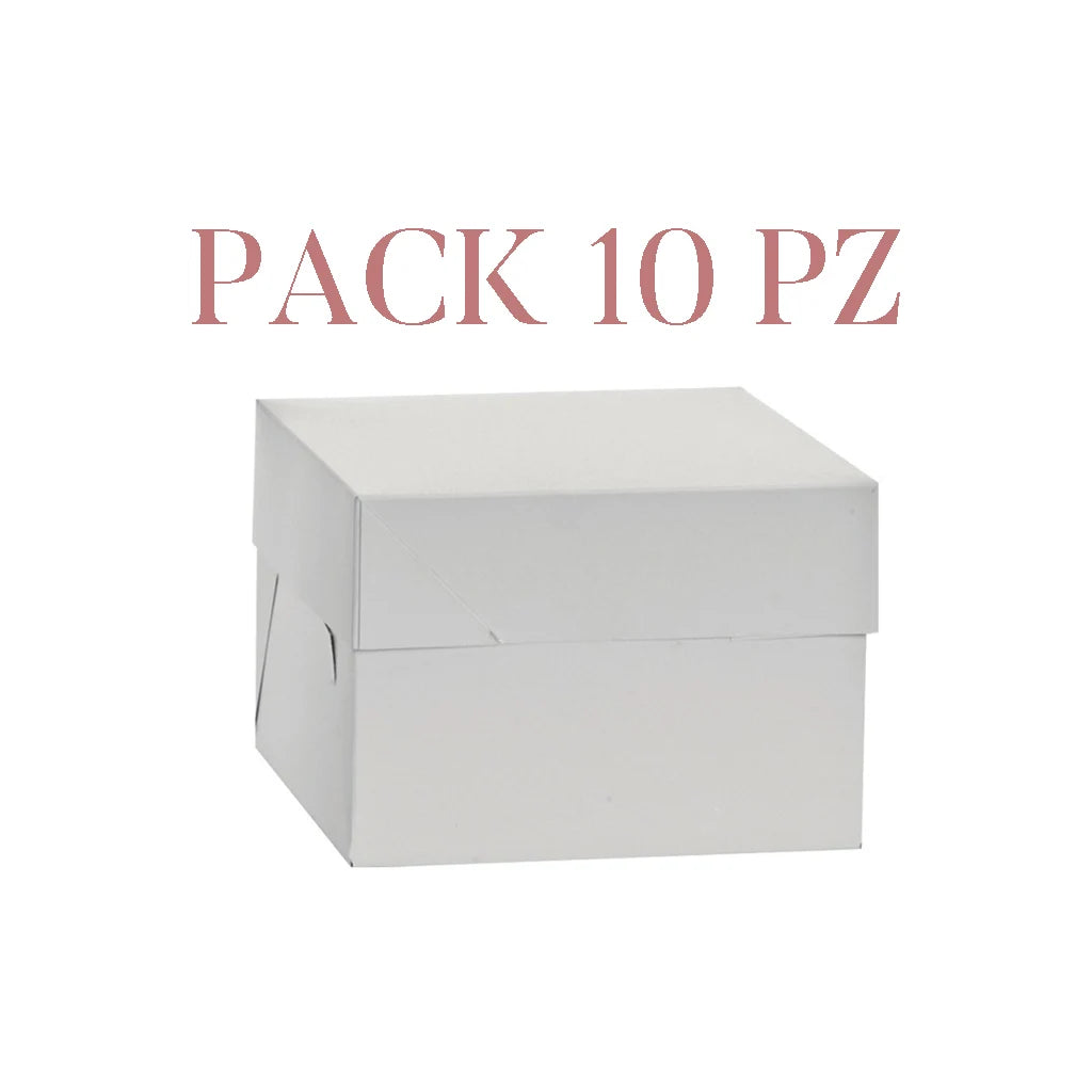 PACK 10 BOX PER DOLCI 36,5 x 36,5 x H 36 CM DECORA – Sweet Sweet Way Ostia