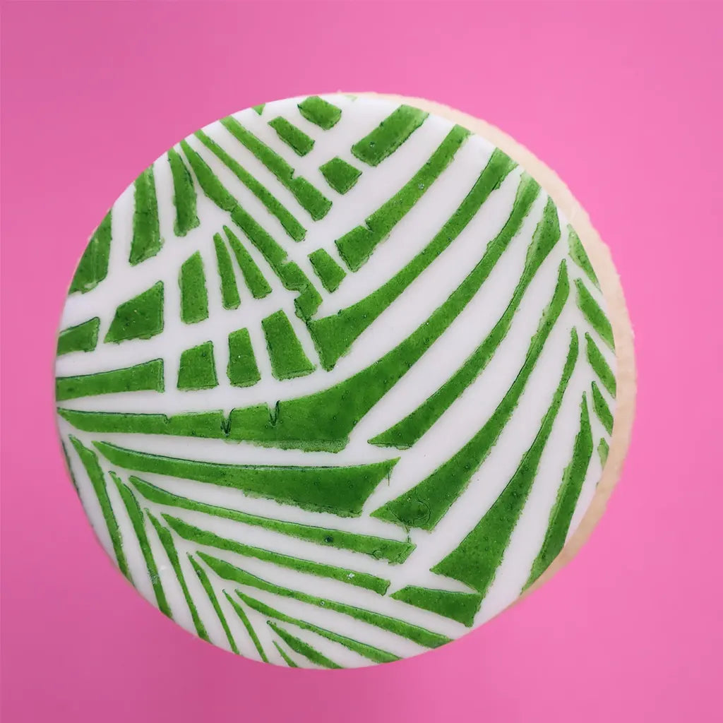 MINI STENCIL PALM LEAF SWEET STAMP (8605334307153)