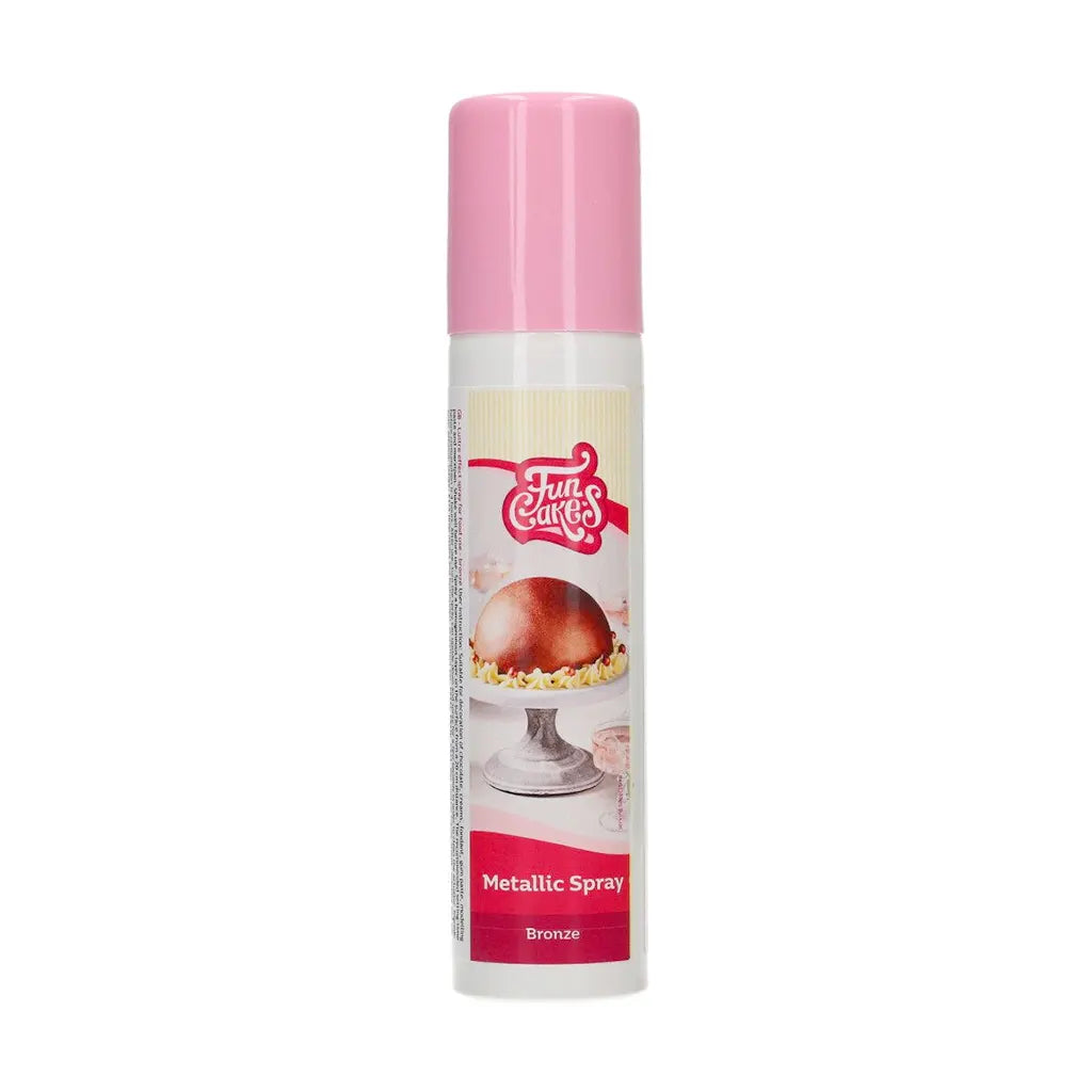 SPRAY METALLIZZATO BRONZO FUNCAKES 100 ML (7974211354870)