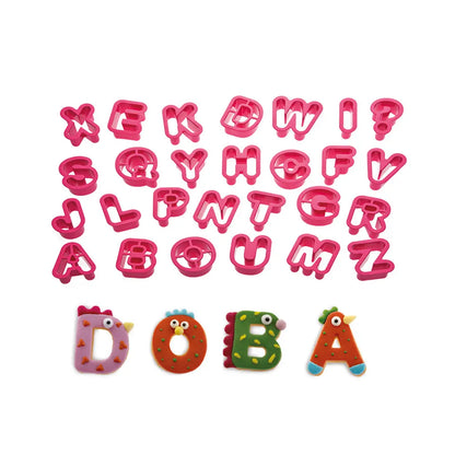 Tagliapasta per biscotti alfabeto grande della Decora (5313773306022)