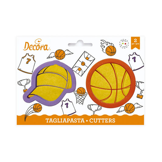Tagliapasta per biscotti a tema basket di Decora (5313800994982)