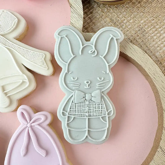 PAPILLON RABBIT STAMPO 3D E CUTTER OH MY COOKIE (8979929235793)