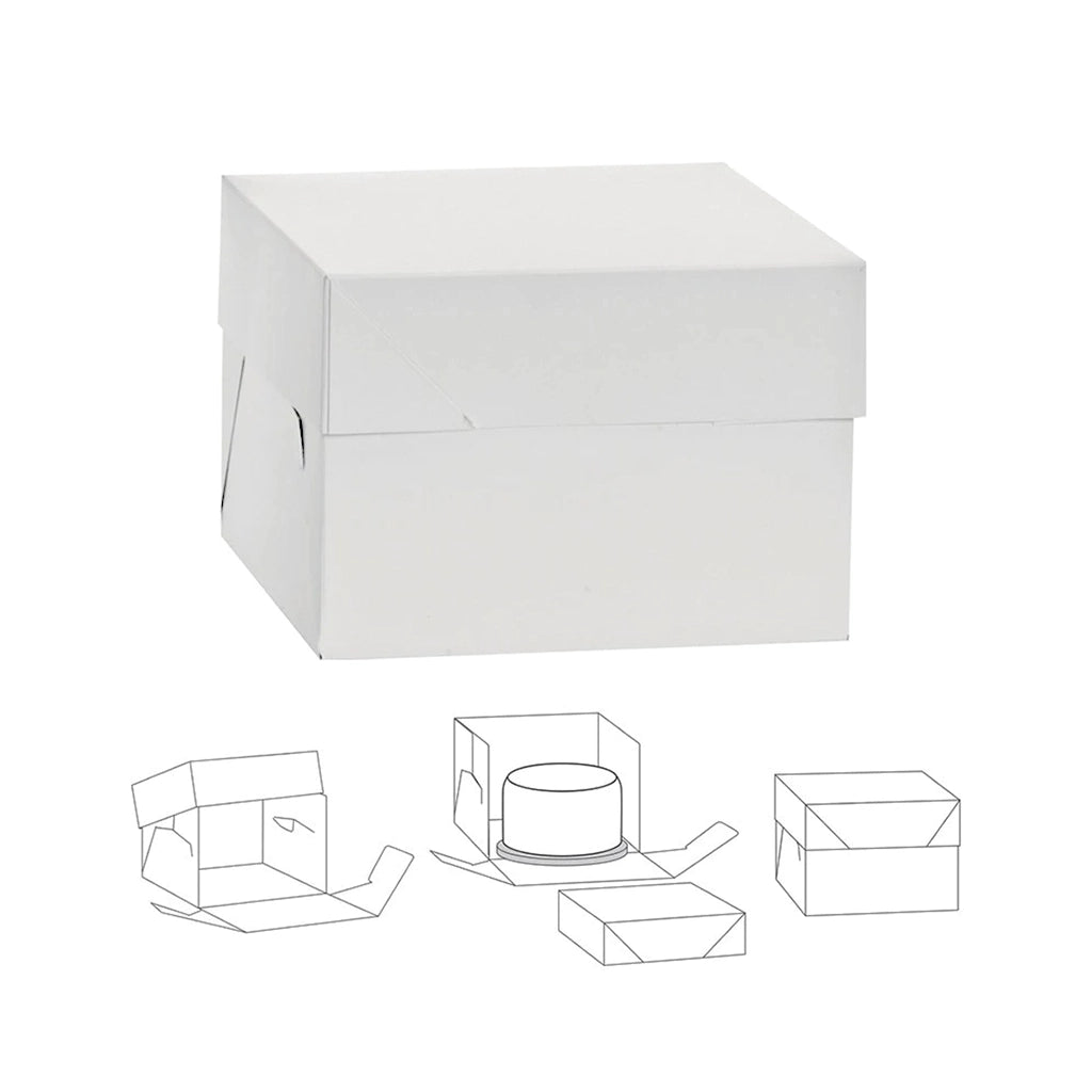 BOX PER DOLCI DECORA 30,5 CM x 30,5 CM x h 30 CM (5313814495398)