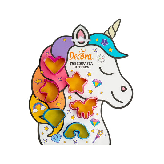 tagliapasta per mini biscotti a tema unicorno di Decora (5313801453734)