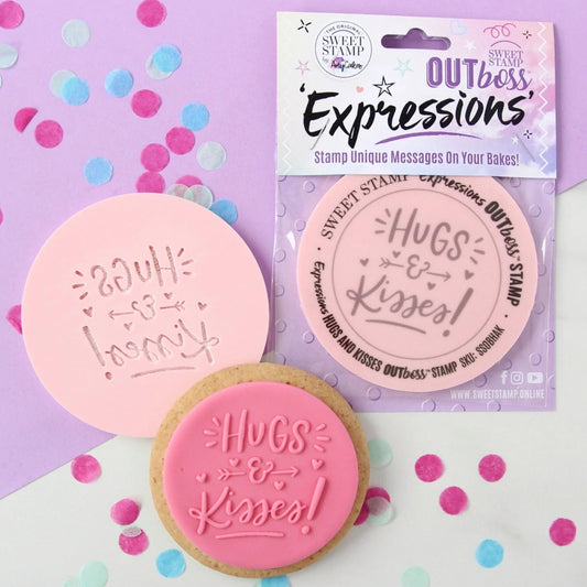 Hugs & Kisses OUTboss Sweet Stamp (7520621822198)