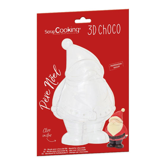 STAMPO BABBO NATALE 3D SCRAPCOOKING (7879053803766)