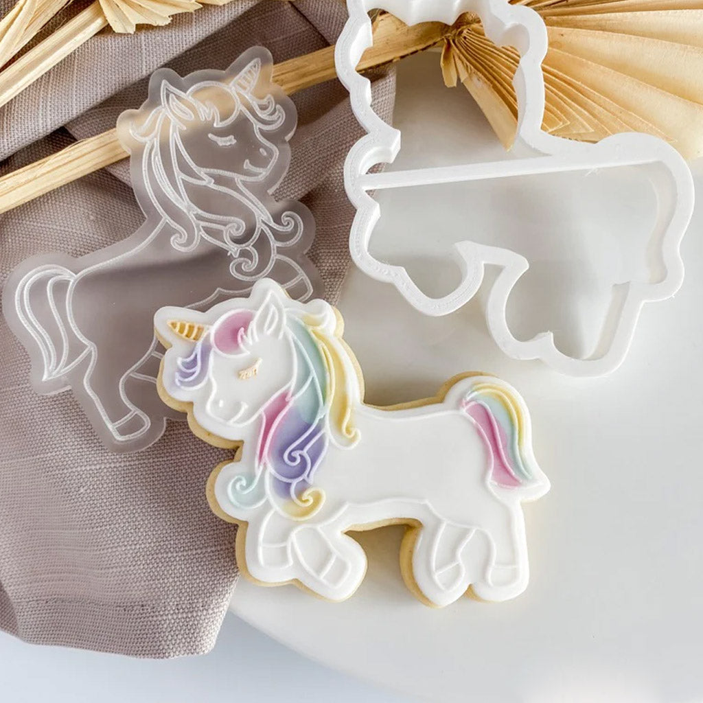 UNICORN STAMPO 3D E CUTTER OH MY COOKIE (7887988523254)